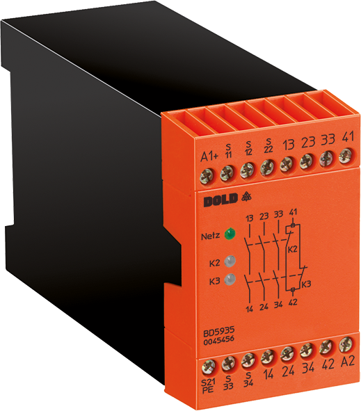 BD5935_600x600.png DOLD 0048148: BD5935.48 AC48V 50/60Hz Emergency stop module