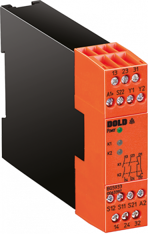 DOLD 0063397: BG5933.22/61 DC24V Two-hand safety relay