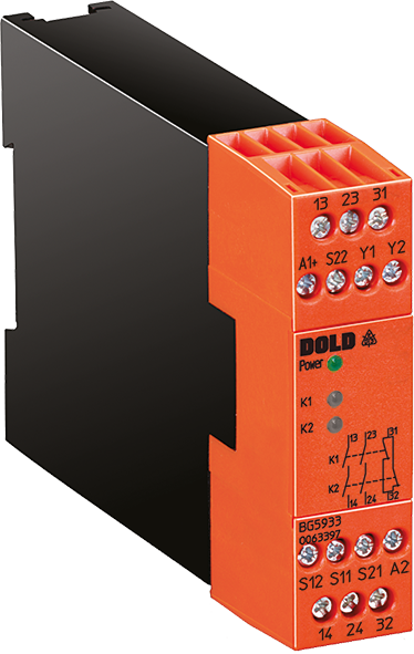 BG5933_600x600.png DOLD 0063398: BG5933.22/61 AC24V Two-hand safety relay