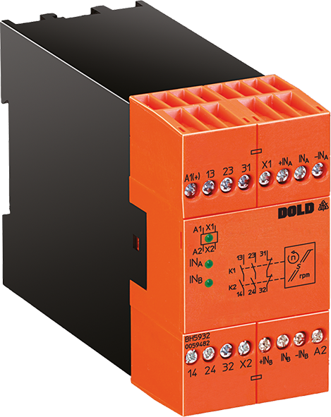 DOLD 0053391: BH5932.22/011/61 AC110V 7-21000IPM Speed or standstill monitor