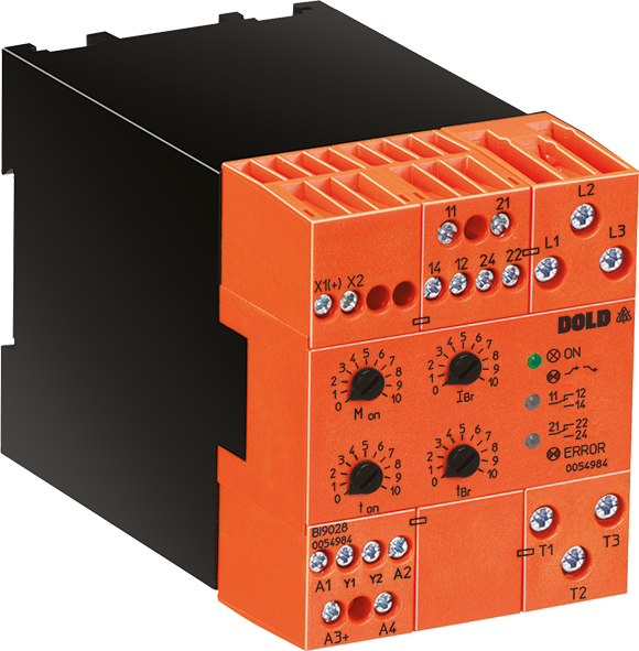 DOLD 0055322: BI9028.38/001 3AC200-480V UH AC230V Softstarter with DC-brake