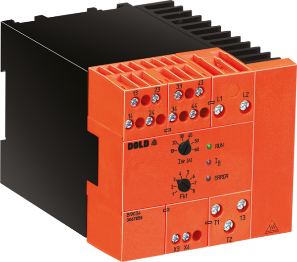 DOLD 0062127: BI9034 60A AC50/60HZ 400V 2-11S Motor brake relay