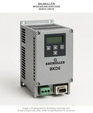 BAUMULLER; BKD6/400/460-604010009; SERVO DRIVE