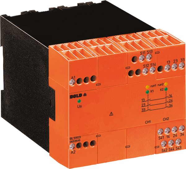 BL5903_600x600.png DOLD 0054582: BL5903.22/00020 AC230V Emergency stop module with voltage failure detection