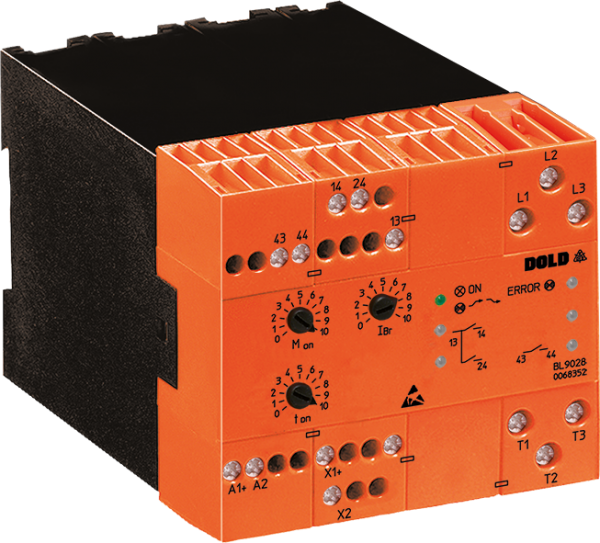 BL9028_600x600.png DOLD 0068352: BL9028.03 3AC200-480V UH=DC24V 11kW Softstarter with braking function