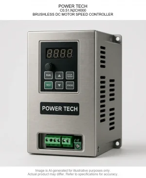 POWER TECH; C0.51.N2CH000; BRUSHLESS DC MOTOR SPEED CONTROLLER