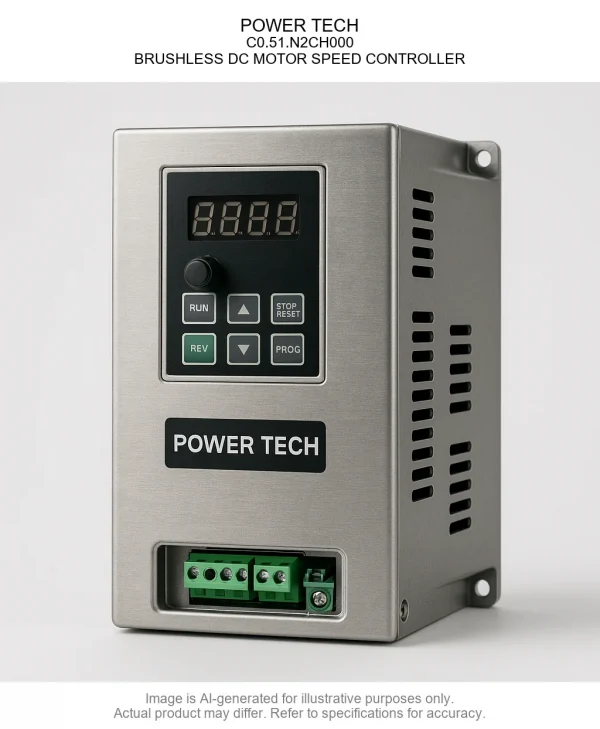POWER TECH; C0.51.N2CH000; BRUSHLESS DC MOTOR SPEED CONTROLLER