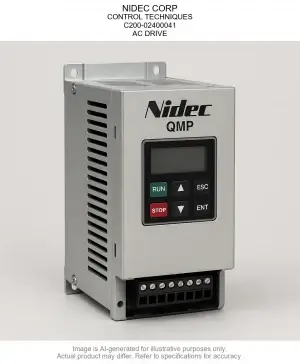 NIDEC CORP; CONTROL TECHNIQUES; C200-02400041; AC DRIVE