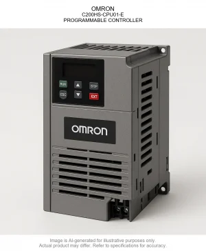 OMRON; C200HS-CPU01-E; PROGRAMMABLE CONTROLLER