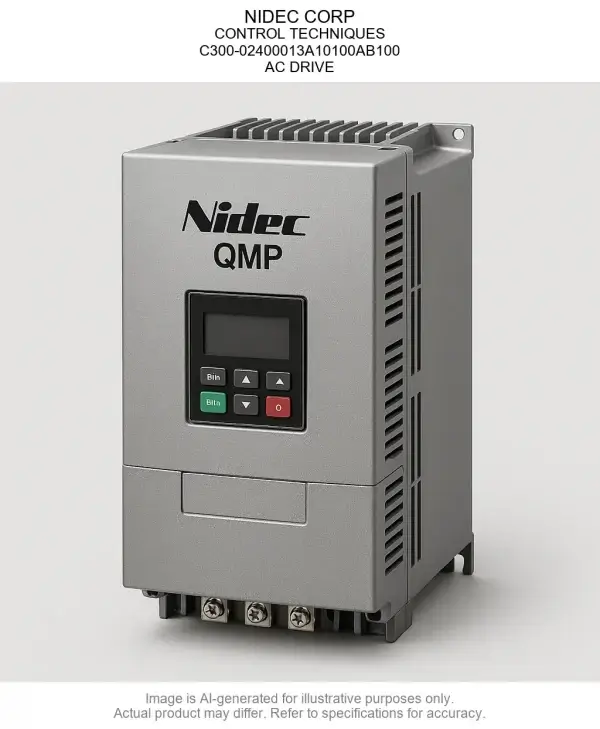 NIDEC CORP; CONTROL TECHNIQUES; C300-02400013A10100AB100; AC DRIVE