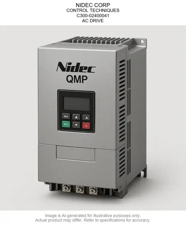 NIDEC CORP; CONTROL TECHNIQUES; C300-02400041; AC DRIVE