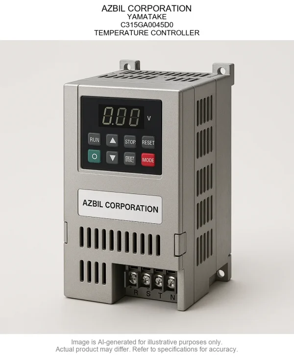 AZBIL CORPORATION; YAMATAKE; C315GA0045D0; TEMPERATURE CONTROLLER