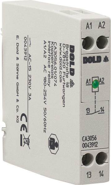 DOLD 0051193: CA3056.01/001 AC50/60HZ 110-130V Interface relay