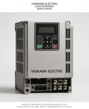 YASKAWA ELECTRIC; CACR-IR050505FD; SERVO DRIVE