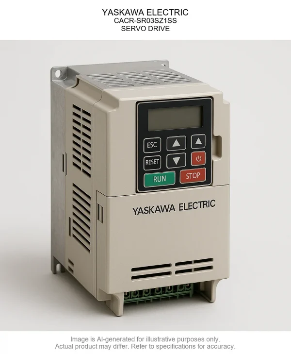 YASKAWA ELECTRIC; CACR-SR03SZ1SS; SERVO DRIVE