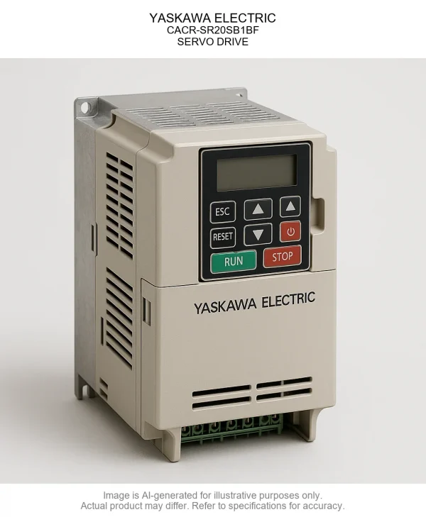YASKAWA ELECTRIC; CACR-SR20SB1BF; SERVO DRIVE