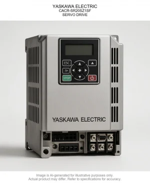 YASKAWA ELECTRIC; CACR-SR20SZ1SF; SERVO DRIVE