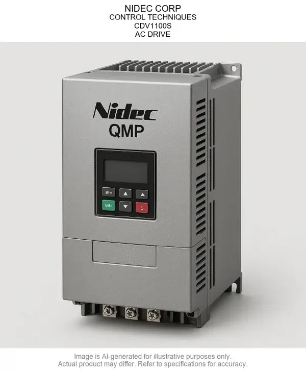 NIDEC CORP; CONTROL TECHNIQUES; CDV1100S; AC DRIVE