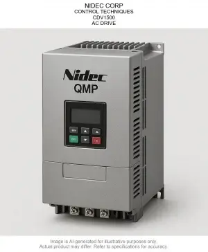 NIDEC CORP; CONTROL TECHNIQUES; CDV1500; AC DRIVE