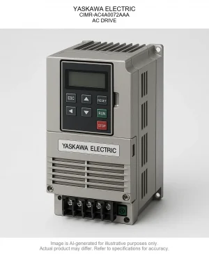 YASKAWA ELECTRIC; CIMR-AC4A0072AAA; AC DRIVE