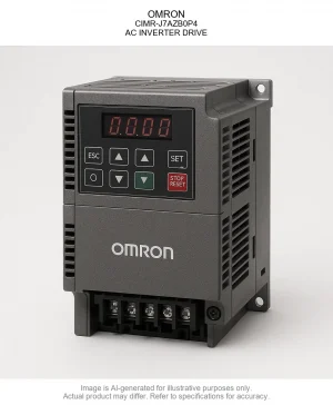 OMRON; CIMR-J7AZB0P4; AC INVERTER DRIVE