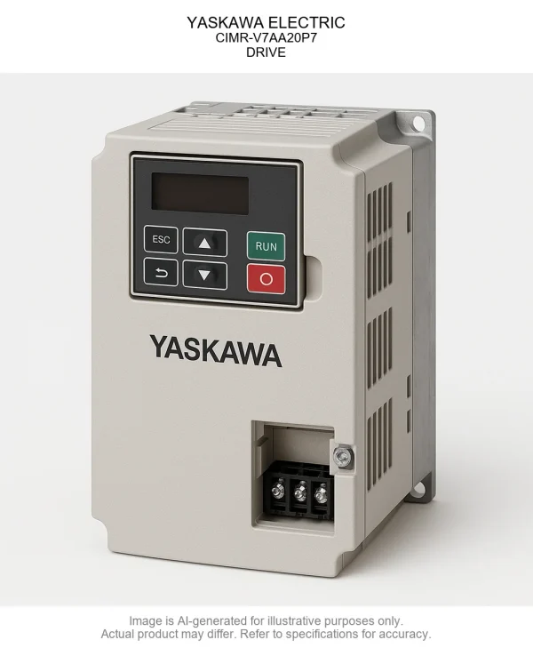 YASKAWA ELECTRIC; CIMR-V7AA20P7; DRIVE