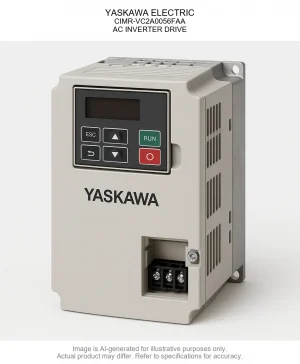 YASKAWA ELECTRIC; CIMR-VC2A0056FAA; AC INVERTER DRIVE