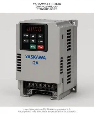 YASKAWA ELECTRIC; CIMR-VU2A0012GAA; STANDARD DRIVE