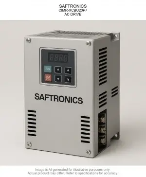 SAFTRONICS; CIMR-XCBU20P7; AC DRIVE