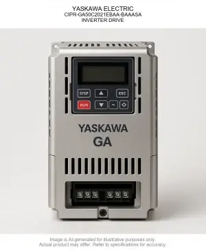 YASKAWA ELECTRIC; CIPR-GA50C2021EBAA-BAAASA; INVERTER DRIVE