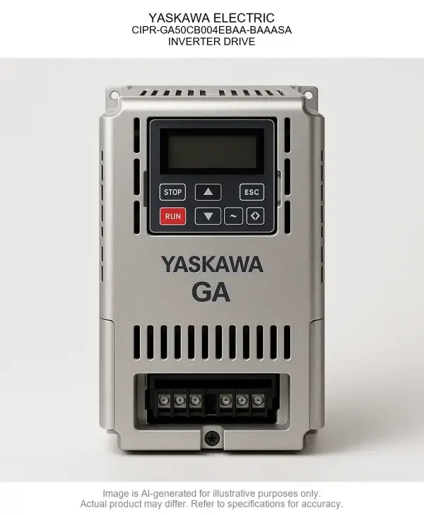YASKAWA ELECTRIC; CIPR-GA50CB004EBAA-BAAASA; INVERTER DRIVE