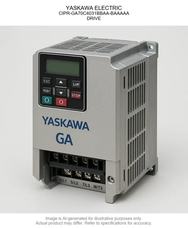 CIPR-GA70C4031BBAA-BAAAAA.webp YASKAWA ELECTRIC; CIPR-GA70C4031BBAA-BAAAAA; DRIVE