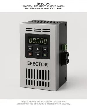EFECTOR; CONTROLLERE 1MSTR 1RS232C-AC1303; DICONTINUED BY MANUFACTURER