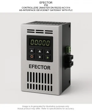 EFECTOR; IFM; CONTROLLERE 2MASTER DN RS232-AC1314; AS-INTERFACE DEVICENET GATEWAY WITH PLC
