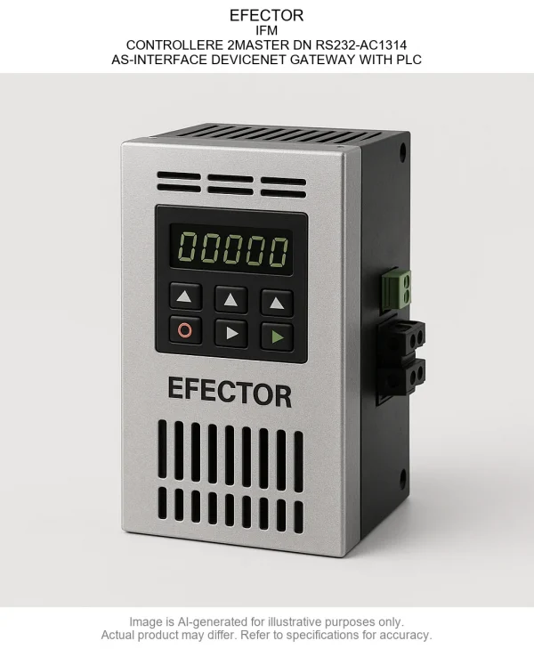 EFECTOR; IFM; CONTROLLERE 2MASTER DN RS232-AC1314; AS-INTERFACE DEVICENET GATEWAY WITH PLC