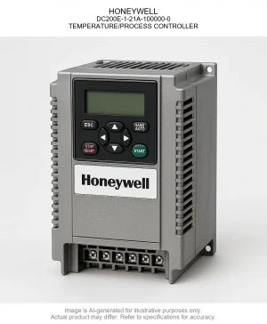 HONEYWELL; DC200E-1-21A-100000-0; TEMPERATURE/PROCESS CONTROLLER