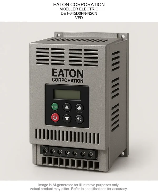 EATON CORPORATION; MOELLER ELECTRIC; DE1-345D0FN-N20N; Variable Frequency Drive