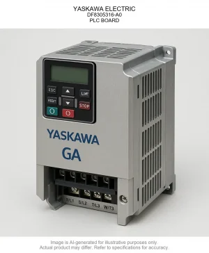 YASKAWA ELECTRIC; DF8305316-A0; PLC BOARD