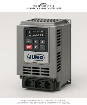 JUMO; DTR-04/1-001-59-0-UL; MICROPROCESSOR CONTROLLER
