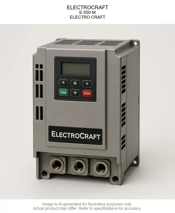 ELECTROCRAFT; E-550-M; ELECTRO CRAFT
