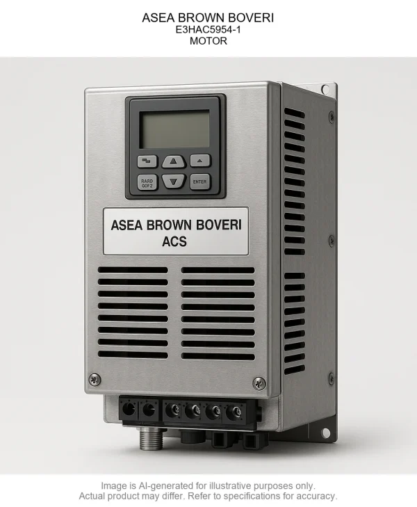ASEA BROWN BOVERI; E3HAC5954-1; MOTOR