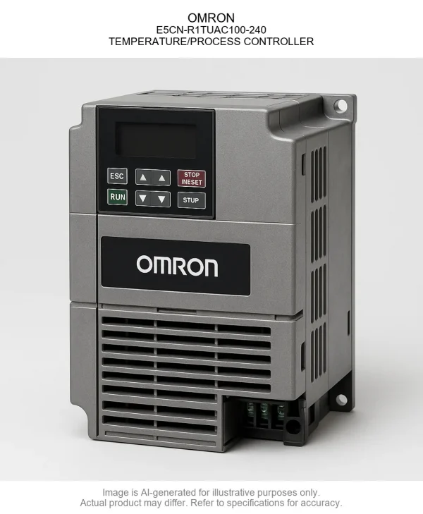 OMRON; E5CN-R1TUAC100-240; TEMPERATURE/PROCESS CONTROLLER