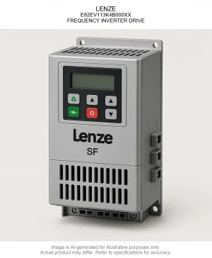 LENZE; E82EV113K4B000XX; FREQUENCY INVERTER DRIVE