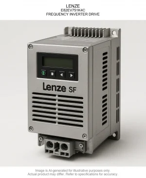 LENZE; E82EV751K4C; FREQUENCY INVERTER DRIVE