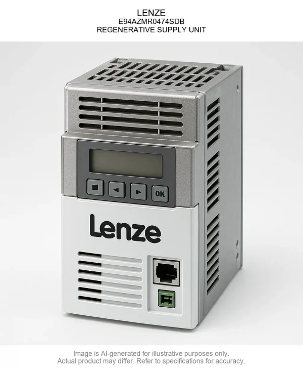 LENZE; E94AZMR0474SDB; REGENERATIVE SUPPLY UNIT