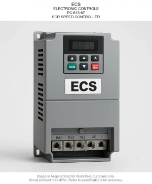 ECS; ELECTRONIC CONTROLS; EC-613-67; SCR SPEED CONTROLLER