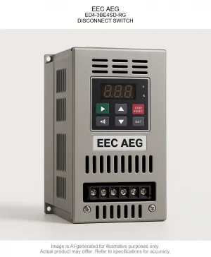 EEC AEG; ED4-3BE4SD-RG; DISCONNECT SWITCH