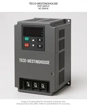 TECO-WESTINGHOUSE; EQ7-2005-C; AC DRIVE