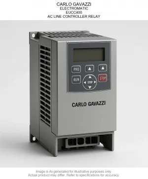CARLO GAVAZZI; ELECTROMATIC; EUCC400; AC LINE CONTROLLER RELAY