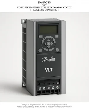 DANFOSS; VLT; FC-102P2K2T4P55H2XGX3SXSXXXXAXBXCXXXXDX; FREQUENCY CONVERTER